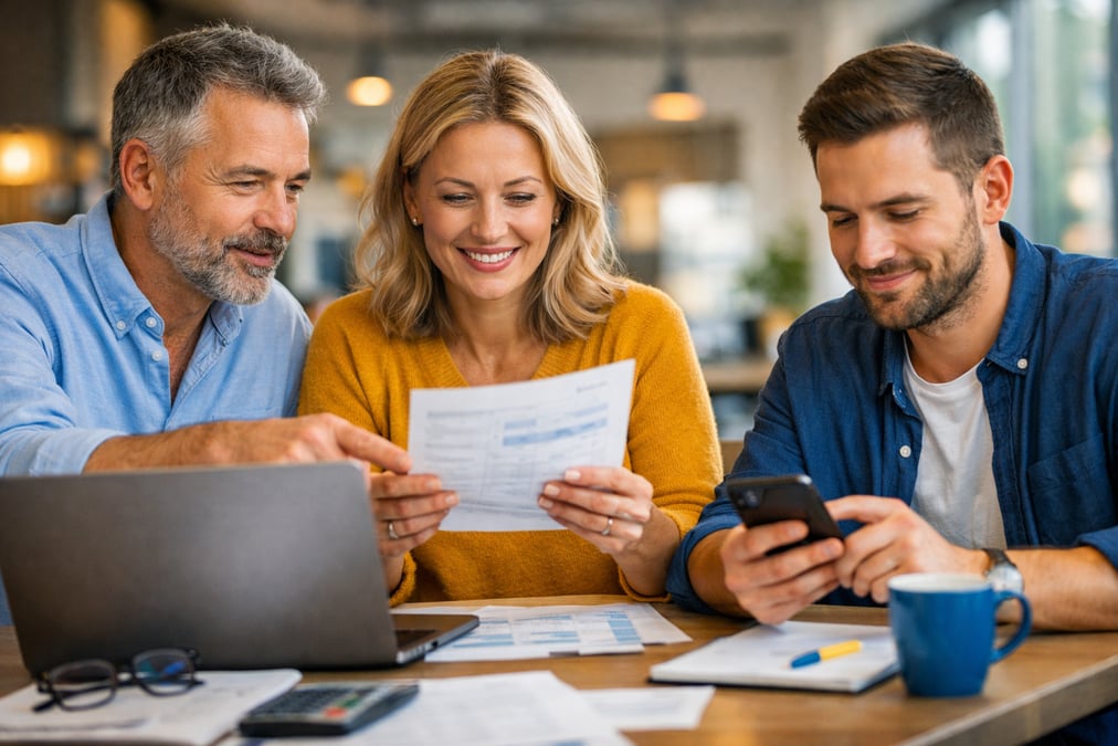 Professional finance stock photo